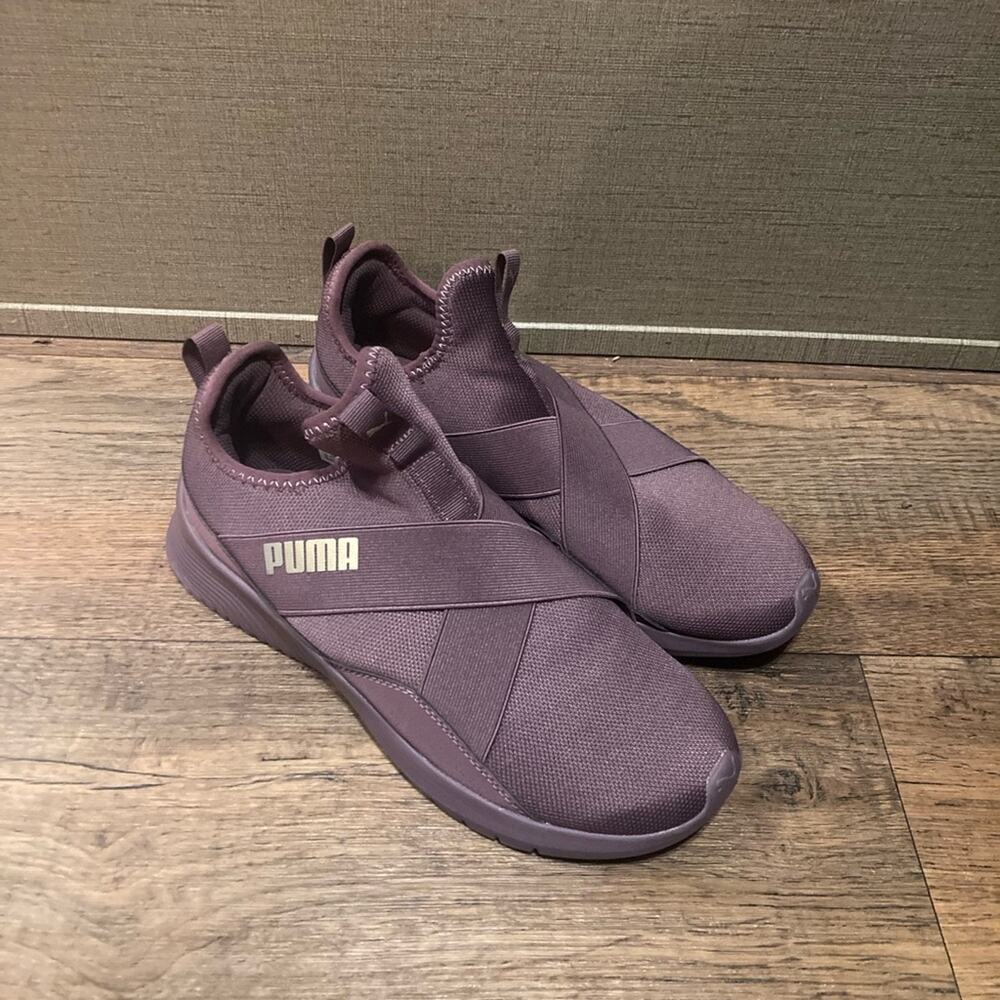 Puma Sneakers Radiate Mid Refresh Slip On Pink Women's 10